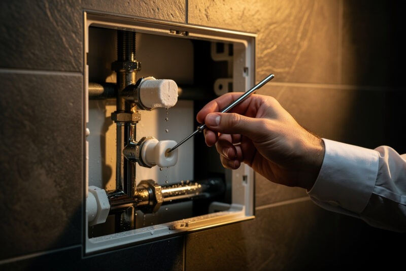 Comment régler le flotteur d’un WC suspendu ?