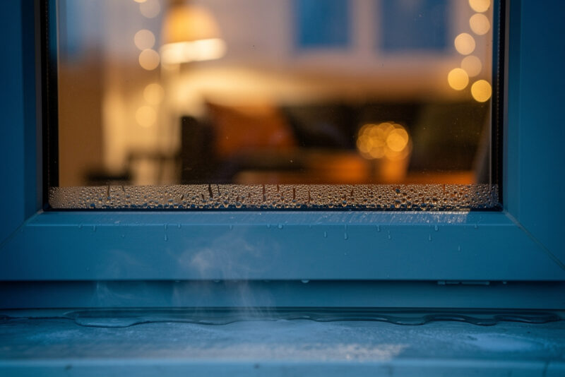 Condensation en bas des fenêtres double vitrage : que faire ?