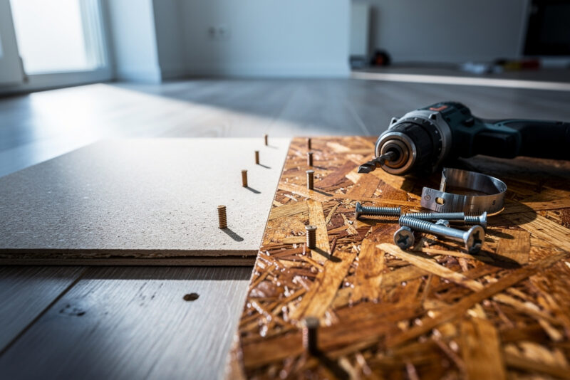 Aggloméré ou OSB pour plancher : que choisir ?