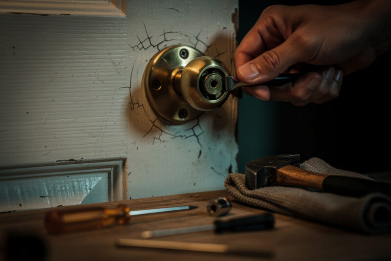 Comment démonter une poignée de porte : guide pas à pas
