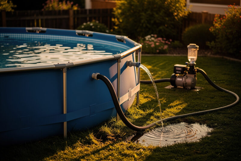 Comment vider une piscine hors-sol : méthode et précautions