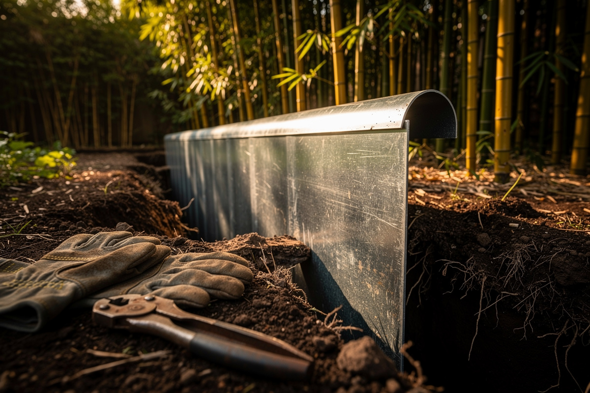 Fabriquer une barrière anti-rhizome maison efficace : guide complet